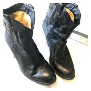 Frye boots! Black leather size 6.5